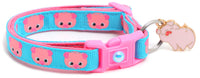 Pink Pigs Breakaway Cat Collar-14