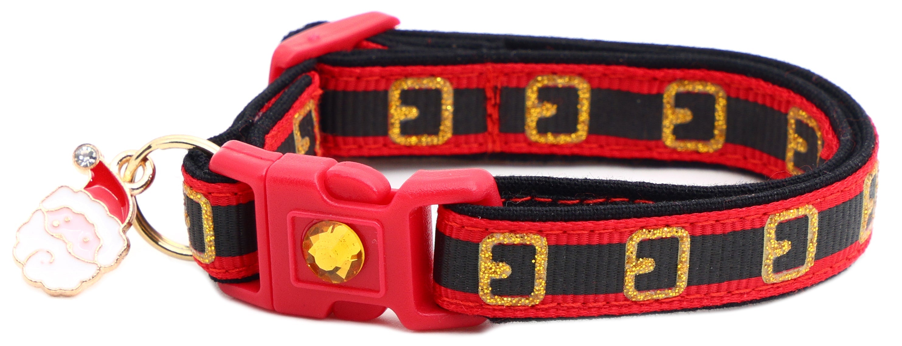 Here Comes Santa Claus Breakaway Cat Collar-8