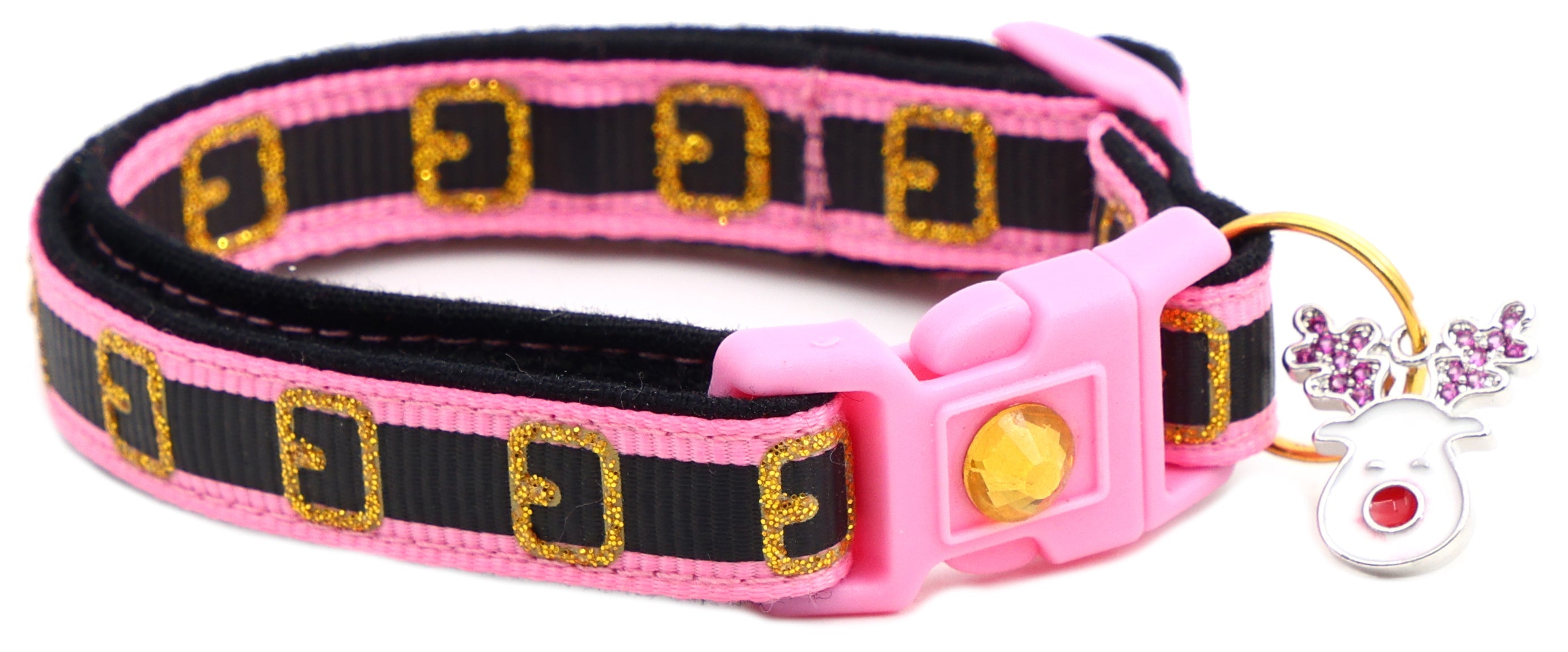 Here Comes Santa Claus Breakaway Cat Collar-9