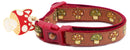 Woodland Mushrooms Breakaway Cat Collar-13