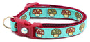 Woodland Mushrooms Breakaway Cat Collar-26