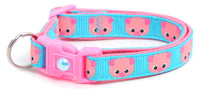Pink Pigs Breakaway Cat Collar-22