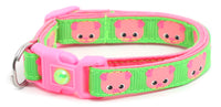 Pink Pigs Breakaway Cat Collar-23