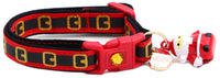 Here Comes Santa Claus Breakaway Cat Collar-11