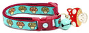 Woodland Mushrooms Breakaway Cat Collar-19