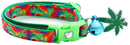 Marijuana Leaves Breakaway Cat Collar-42