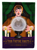 Norwegian Forest Cat Halloween Garden Flag-0