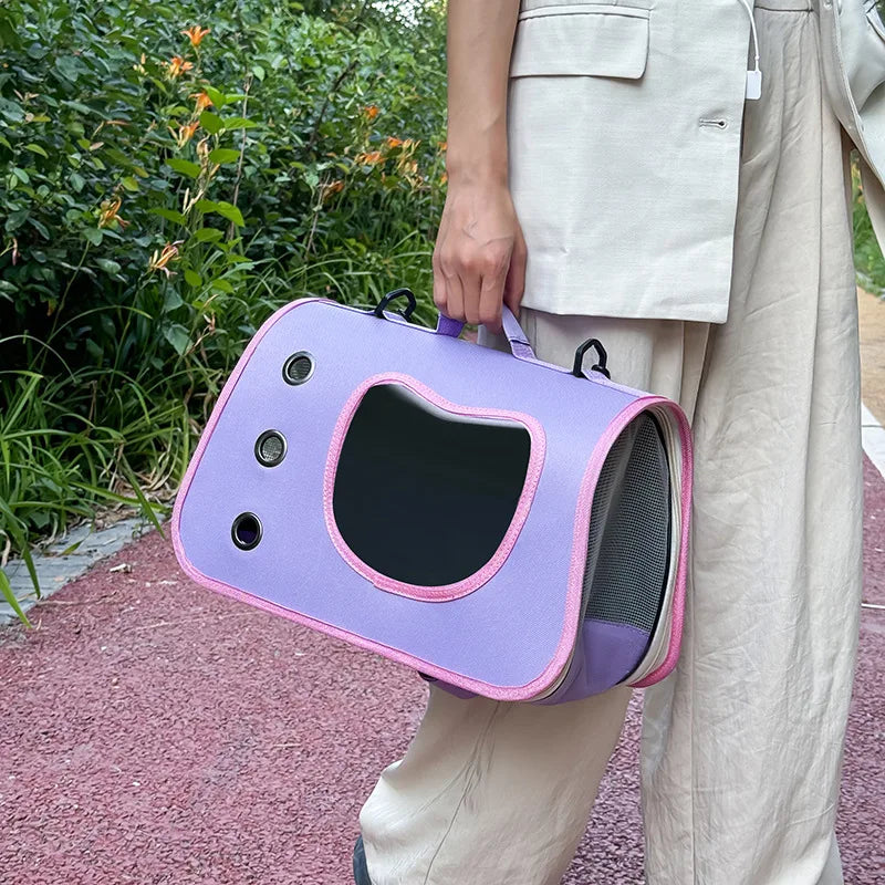 Portable Foldable Cat Carrier