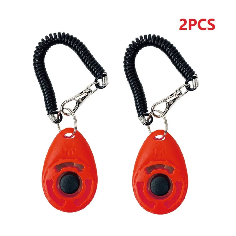 Pro Dog Training Clicker - Wrist Strap Trainer