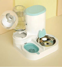 Automatic Cat Feeder - Integrated Water Dispenser