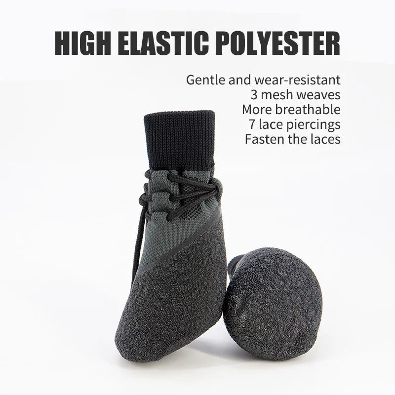 No-Fall-Off Summer Dog Shoes