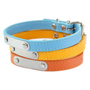 Personalized Engraved Leather Dog Collar