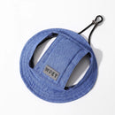 Adorable Dog Sun Hat with Ear Holes - Adjustable UV Protection Cap