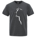 Cool Cat Print Men's T-Shirt