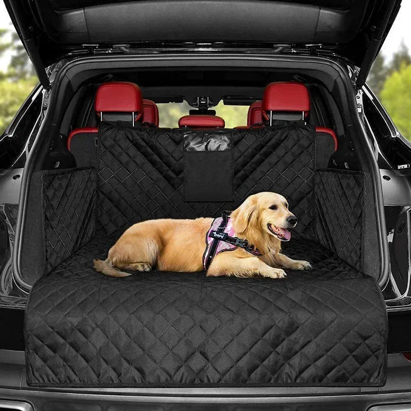 Waterproof Dog Car Seat Cover - Trunk Hammock for All Dog Sizes