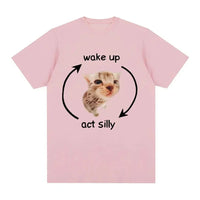 Cat Awakening Behavior Meme T-Shirt