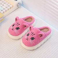 Cozy Winter Cat Slippers