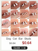 Whimsical Animal Stud Earrings by Tail chasers