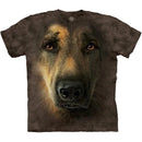 Cute Dog Face 3D Graphics Tee