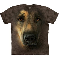 Cute Dog Face 3D Graphics Tee
