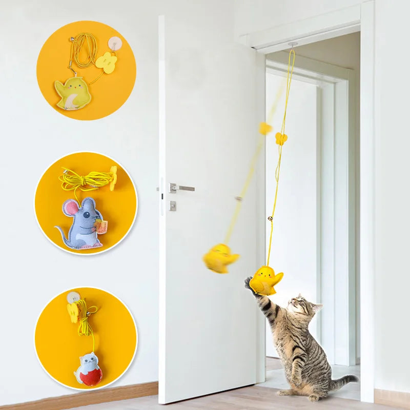 Interactive Hanging Cat Toy