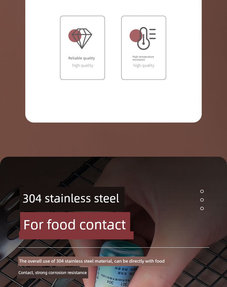 Cat's Paw Multi-Functional Food Clip Tong - Stainless Steel Kitchen Tool