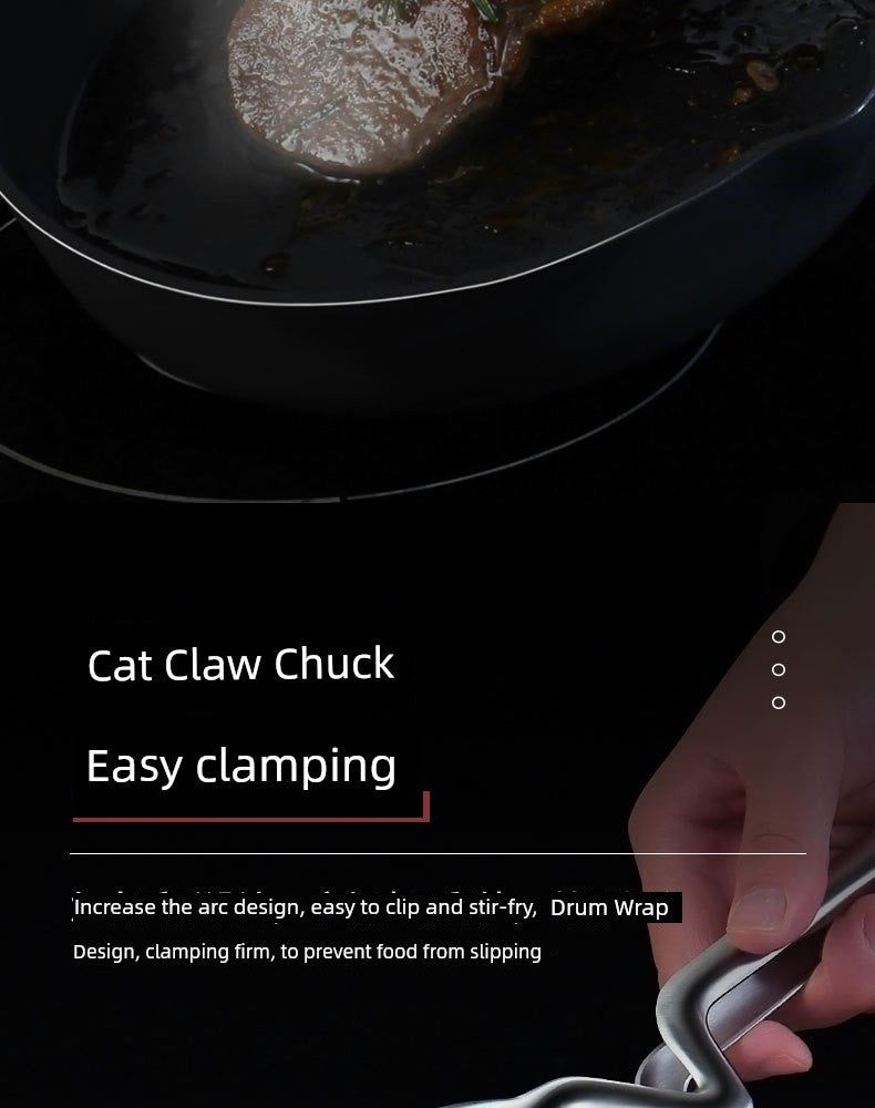 Cat's Paw Multi-Functional Food Clip Tong - Stainless Steel Kitchen Tool