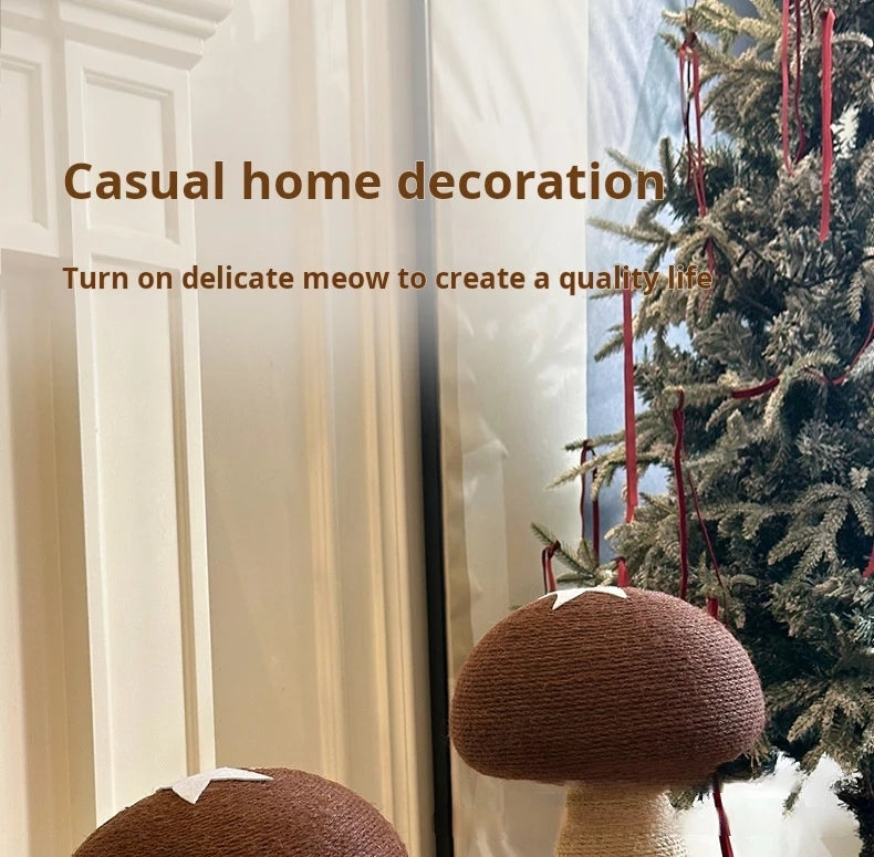 MUSHROOM SCRATCHING TREE