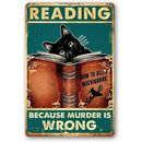 Funny Coffee Cat Sign by Tail chasers