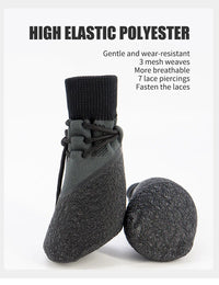 No-Fall-Off Summer Dog Shoes