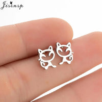 Whimsical Animal Stud Earrings by Tail chasers