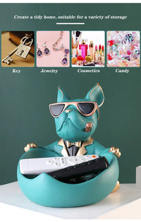 Dog Art Figurine - Beautiful Resin Sculpture