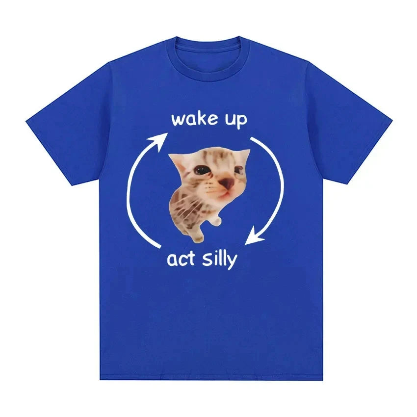 Cat Awakening Behavior Meme T-Shirt