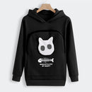 Pet Cuddle Pouch Hoodie - Carry Your Cat or Small Dog in Style