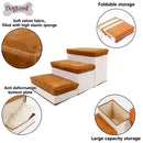 Foldable Pet Climbing Ladder - Anti-Slip Dog Stairs with Storage