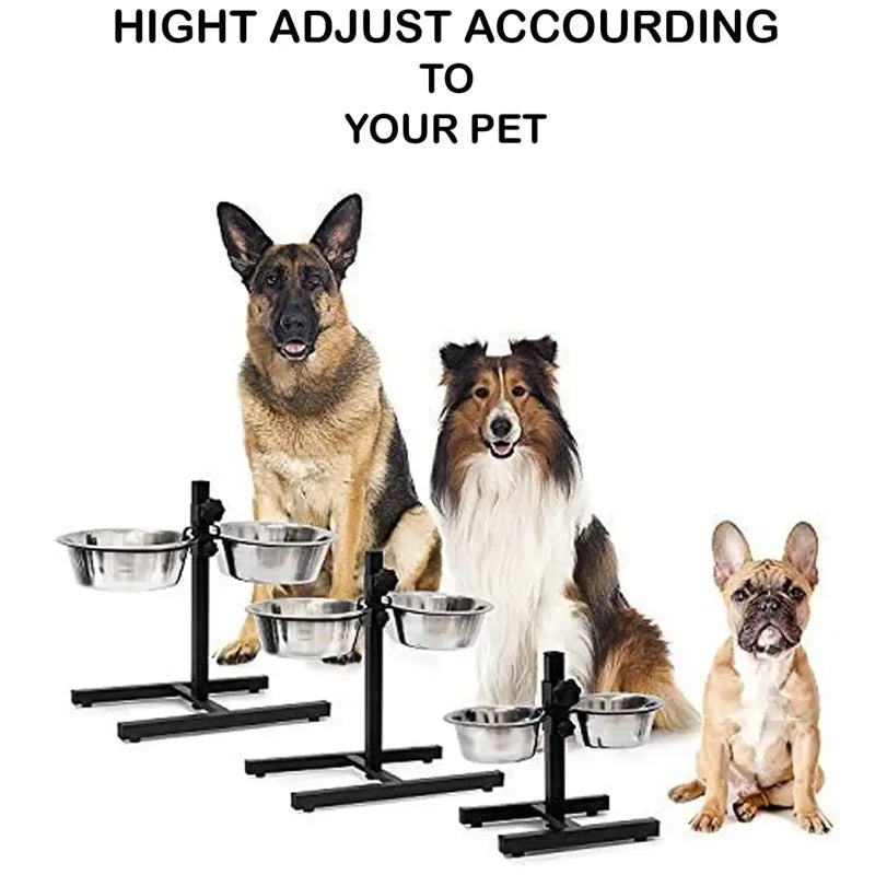 Adjustable Heavy-Duty Bowl Stand