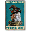 Funny Coffee Cat Sign by Tail chasers