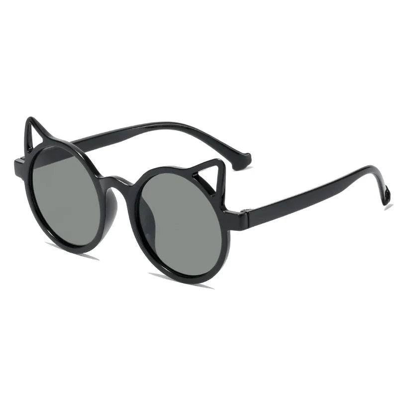Adorable Cat Ear Kids Sunglasses