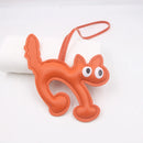 Leather Pet Keychain - Adorable Dog & Cat Charm
