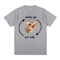 Cat Awakening Behavior Meme T-Shirt