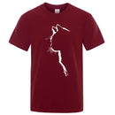 Cool Cat Print Men's T-Shirt