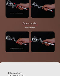 Cat's Paw Multi-Functional Food Clip Tong - Stainless Steel Kitchen Tool