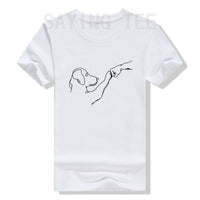 Dog Friendship Fist Bump T-Shirt