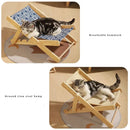 Cat Recliner Lounge - Portable Sisal Scratching Sofa