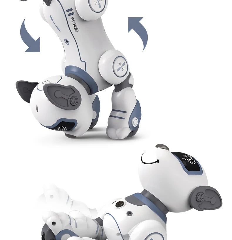 Intelligent Robot Dog Remote Control Electronic Sing Dance Follow Smart Interactive Stunt Music Toy Programmable Puppy Kid Gift by Tail chasers