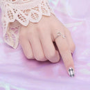 Protective Cat Ears Crochet Ring