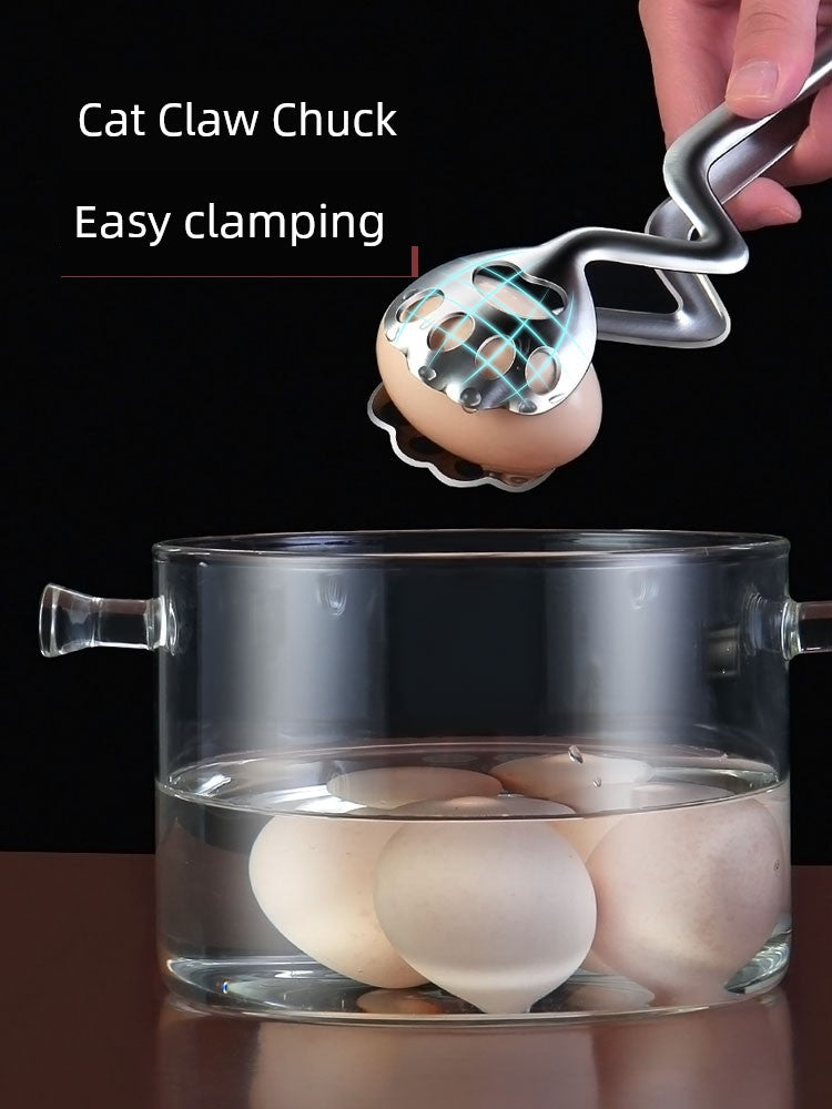 Cat's Paw Multi-Functional Food Clip Tong - Stainless Steel Kitchen Tool
