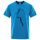 Cool Cat Print Men's T-Shirt