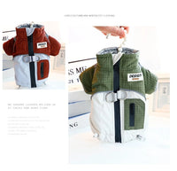 Functional 3-Proof Dog Jacket by Tail chasers