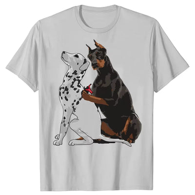 Doberman Dalmatian Dog T-Shirt